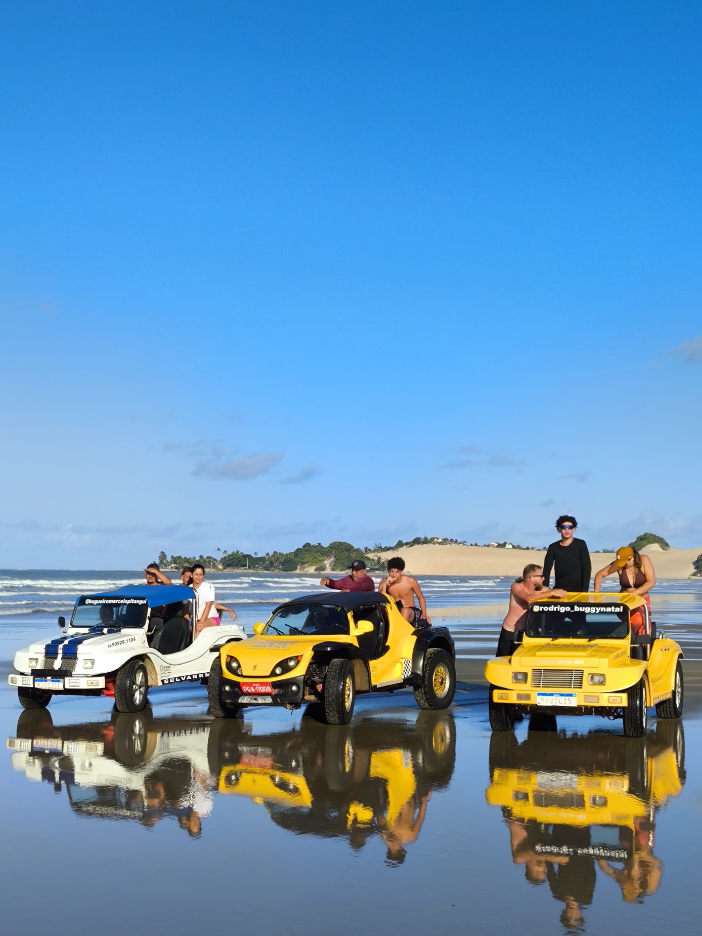 Buggys na praia